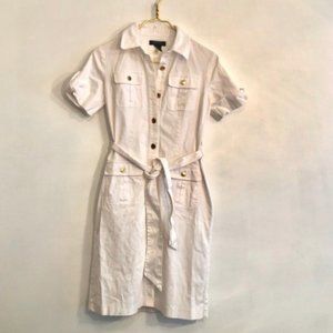 White dress Lauren by Ralph Lauren